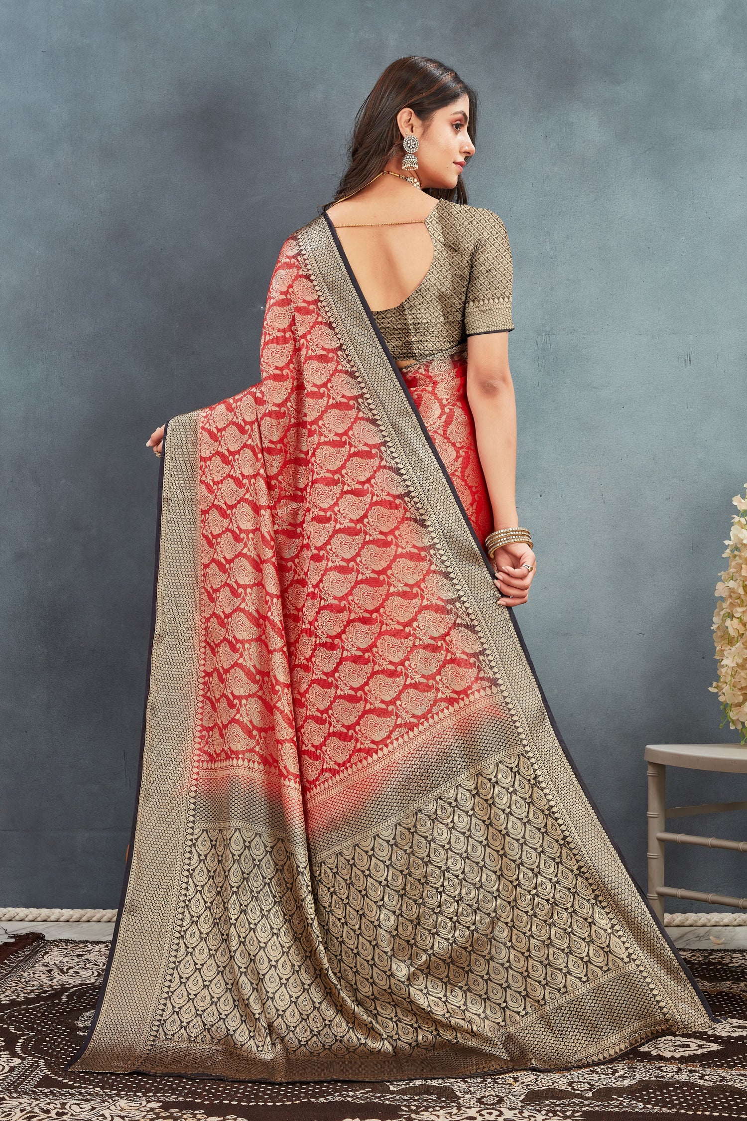 '- Brocade Brilliance: Where Luxury Meets Tradition