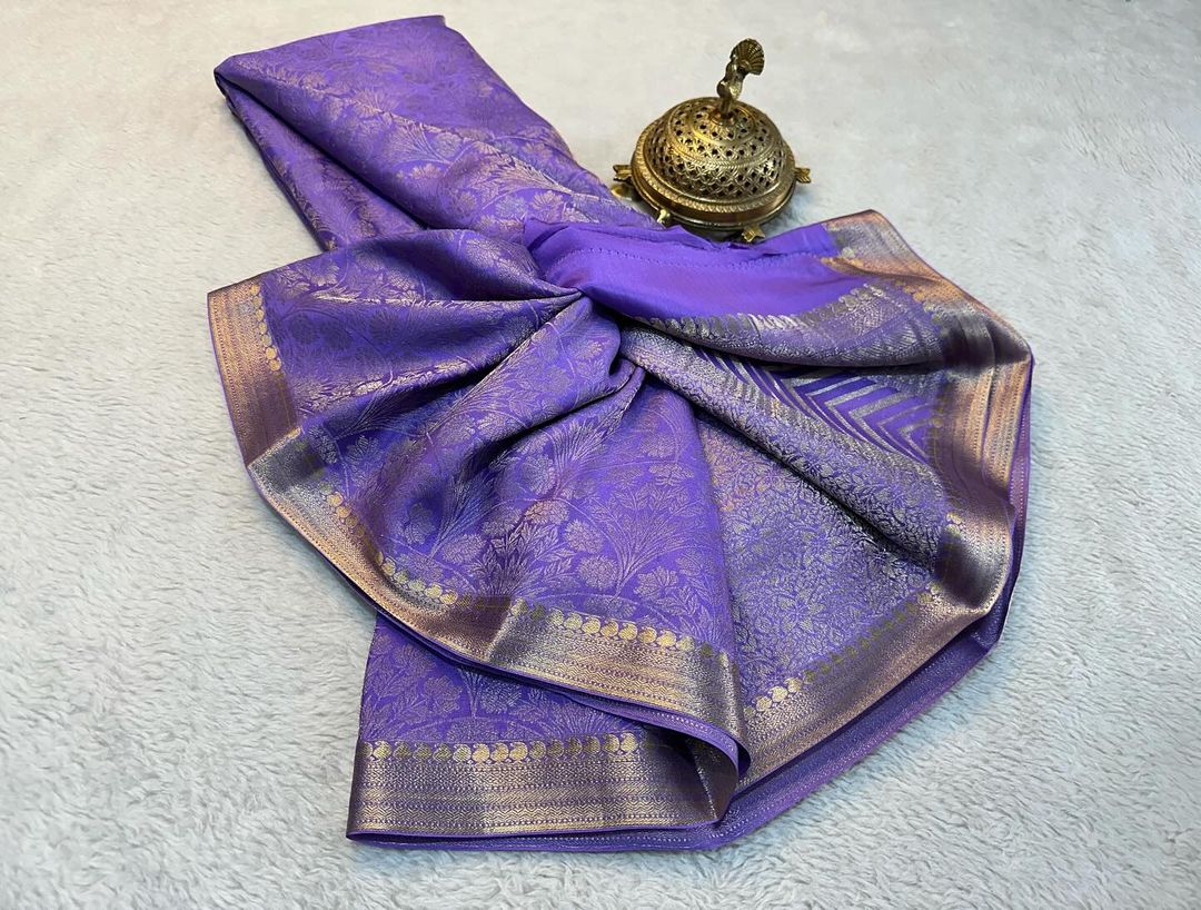 Pure Mysore  Rich Pallu Soft Silk Saree