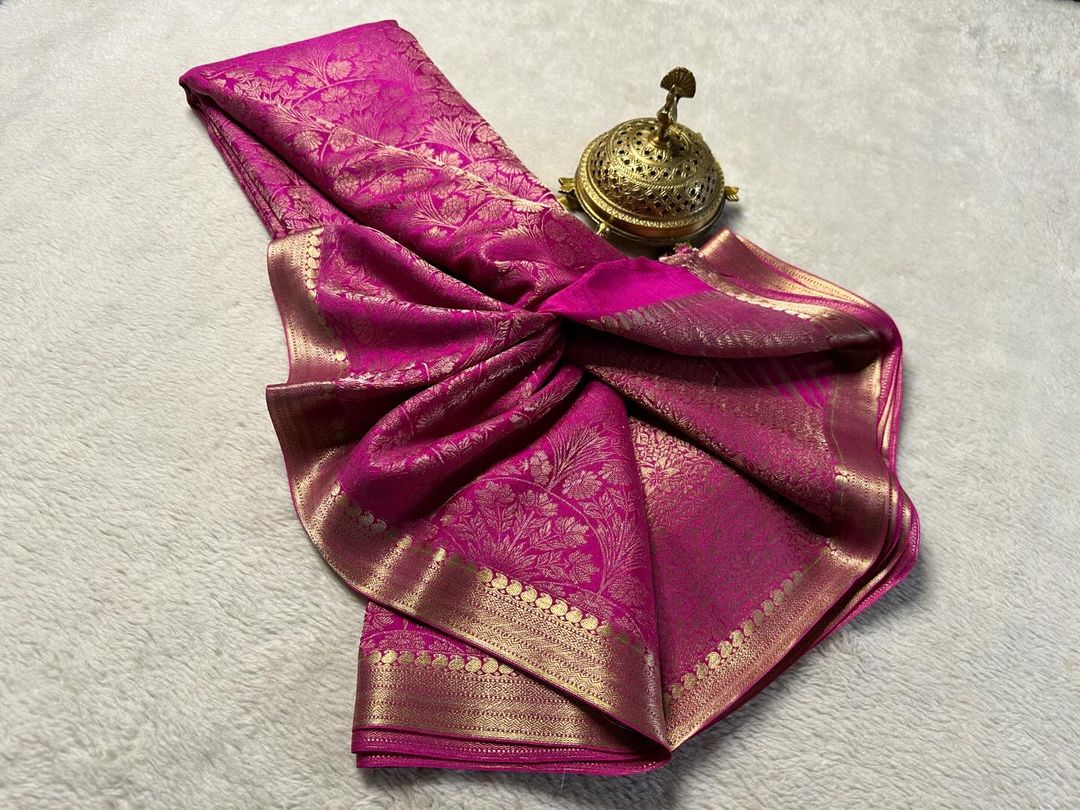 Pure Mysore  Rich Pallu Soft Silk Saree