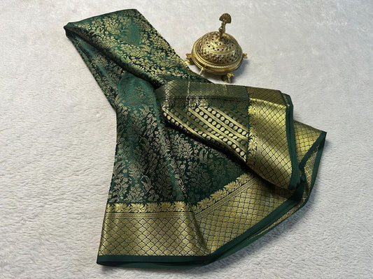 Pure Mysore  Rich Pallu Soft Silk Saree