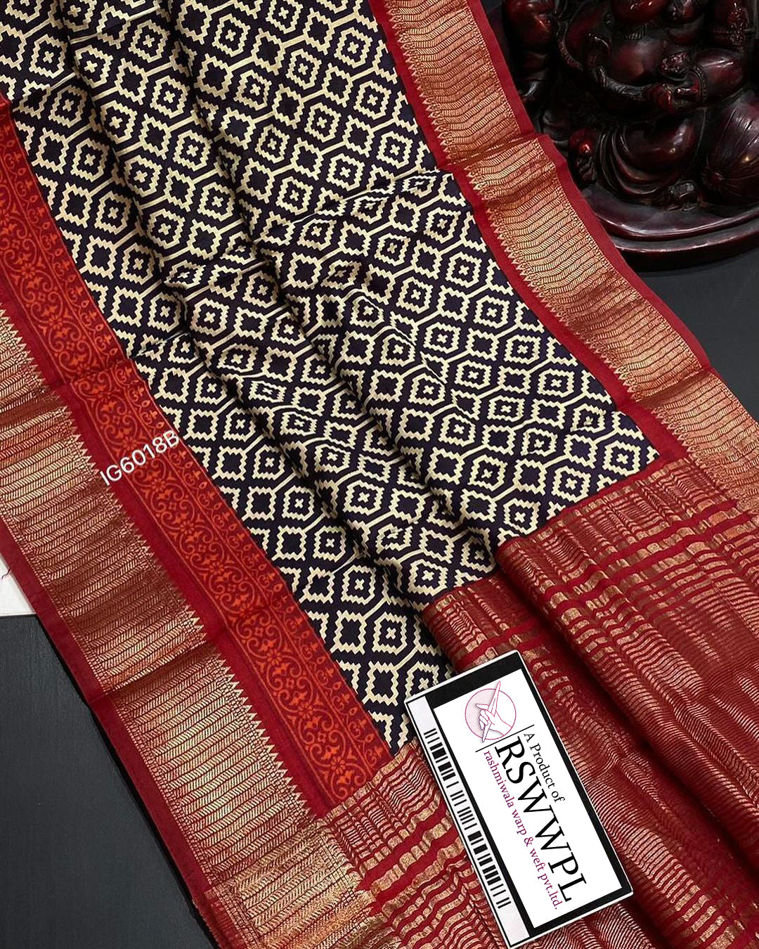 Subtle Blue Soft Silk Digital Print Saree Traditional Assam Pattu
