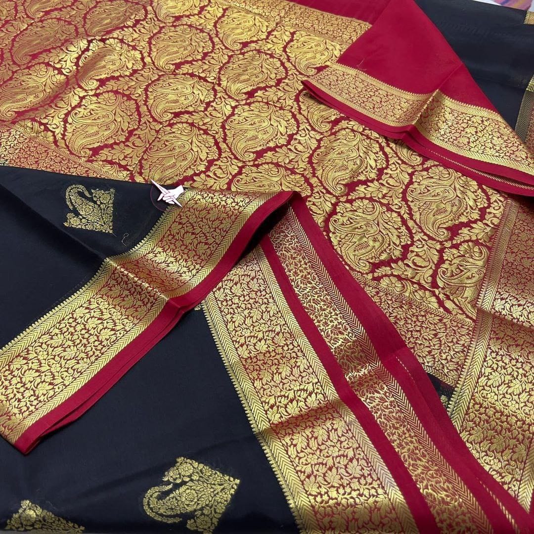Kubera Pattu Soft Silk Fancy saree