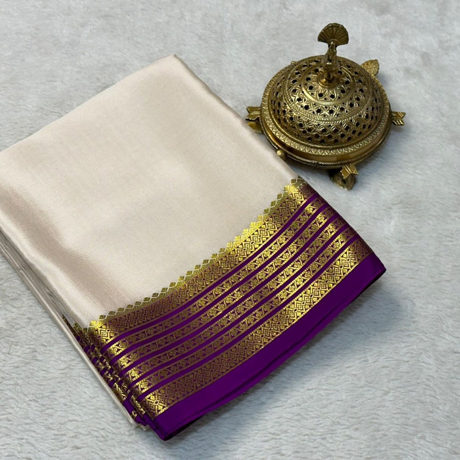 Pure Mysore  Rich Pallu Soft Silk Saree