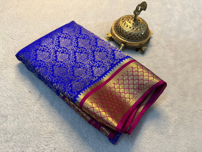 🌟 Brocade Beauty: Mysore Silk Sarees in Full Splendor ✨