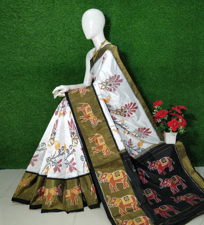 Poichampally Ikkat Kanchi Silk Sarees