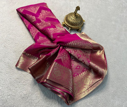 Brocade Silk Saree: The Royal Elegance