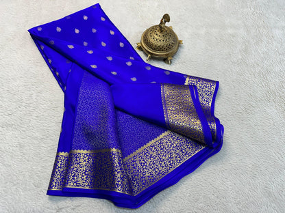 Mysore Crepe Silk Saree: The Drape of Dreams