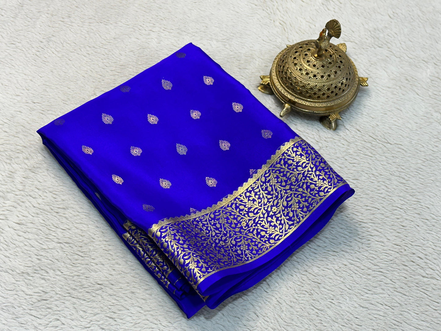 Mysore Crepe Silk Saree: The Drape of Dreams