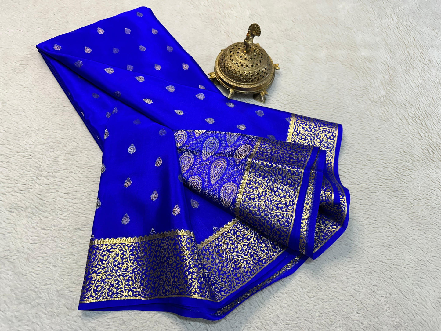 Mysore Crepe Silk Saree: The Drape of Dreams