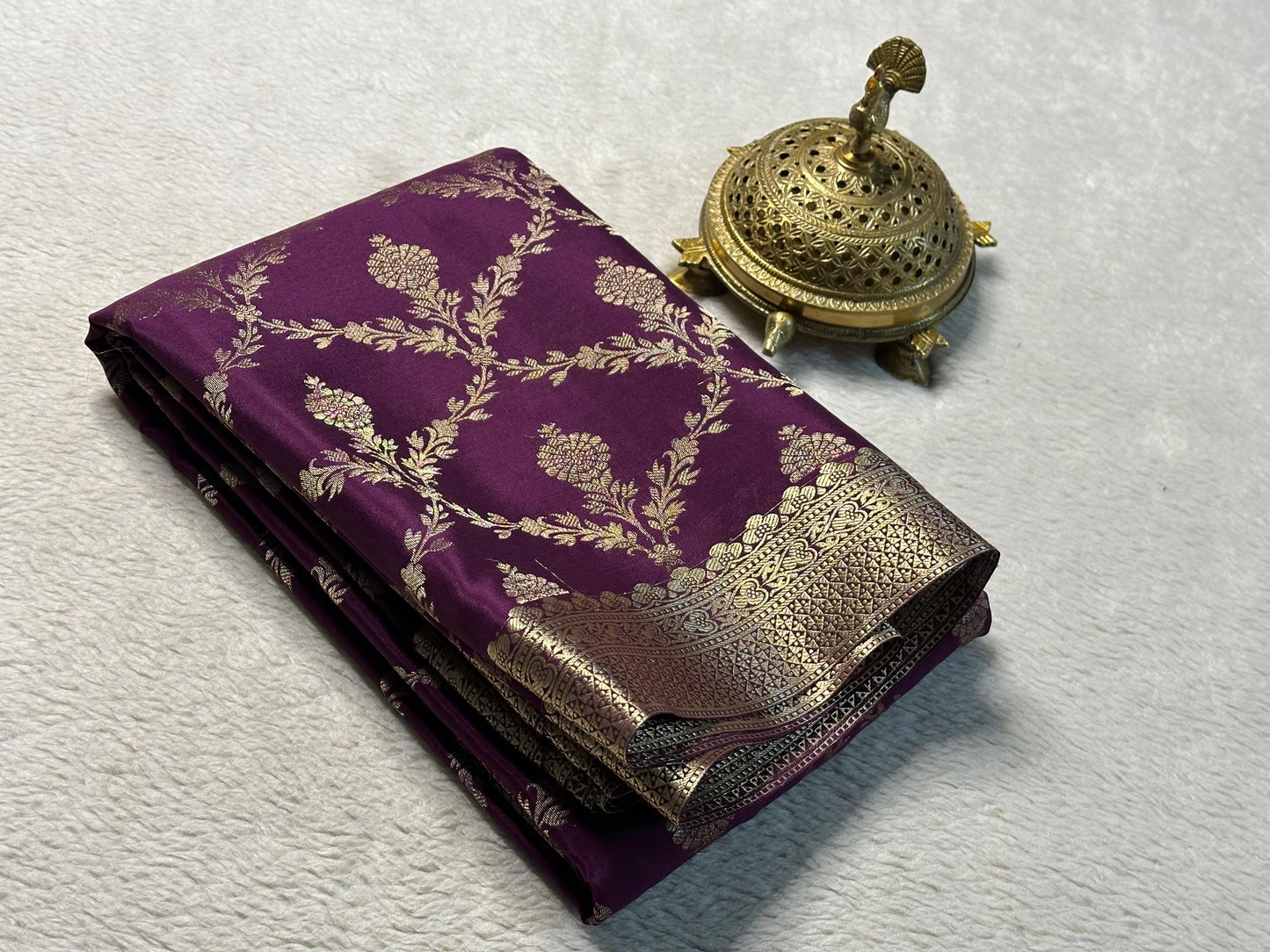 Mysore Pure Crepe Silk: Wrapped in Royalty