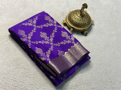 Mysore Pure Crepe Silk: Wrapped in Royalty