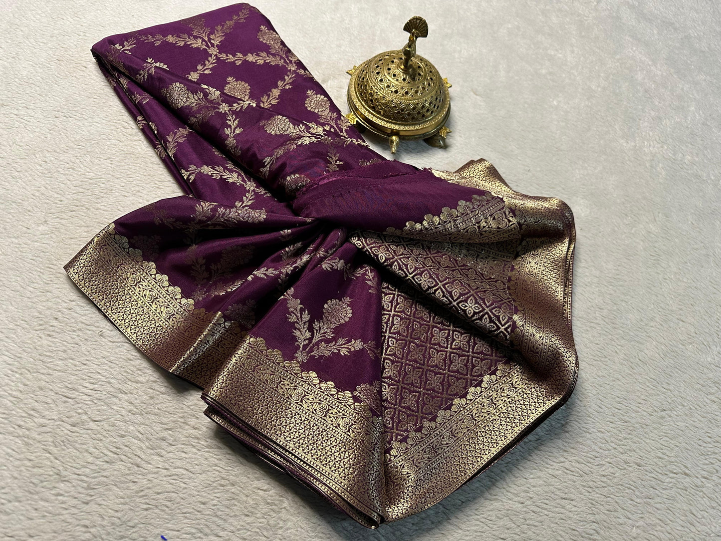 Mysore Pure Crepe Silk: Wrapped in Royalty