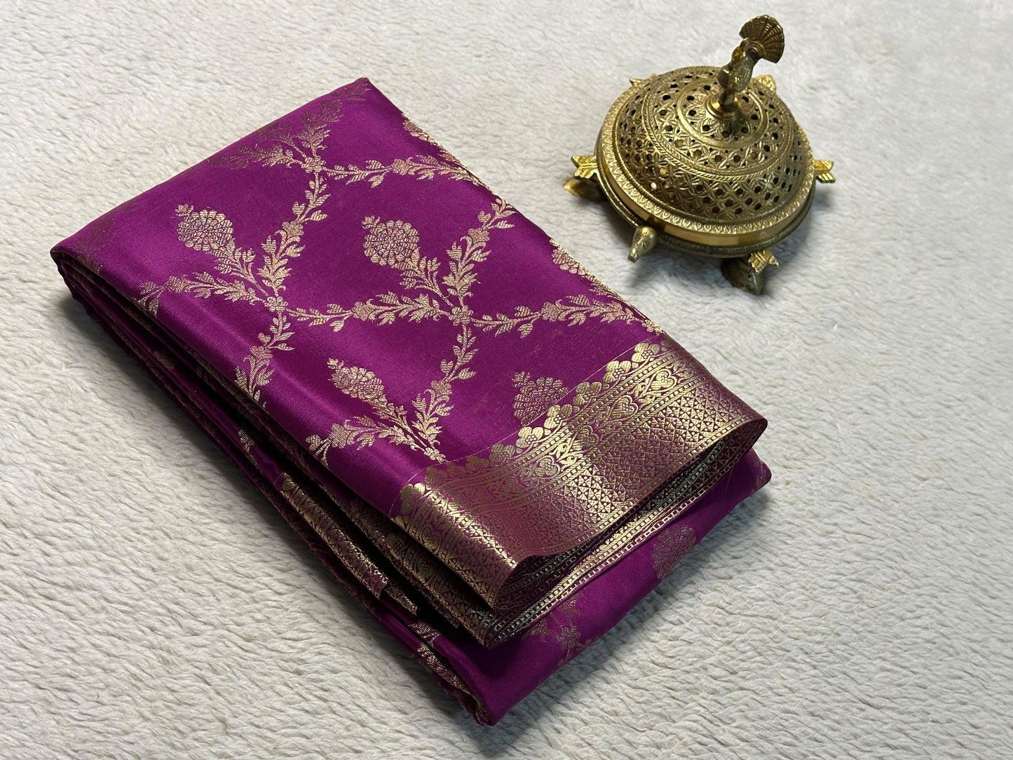 Mysore Pure Crepe Silk: Wrapped in Royalty