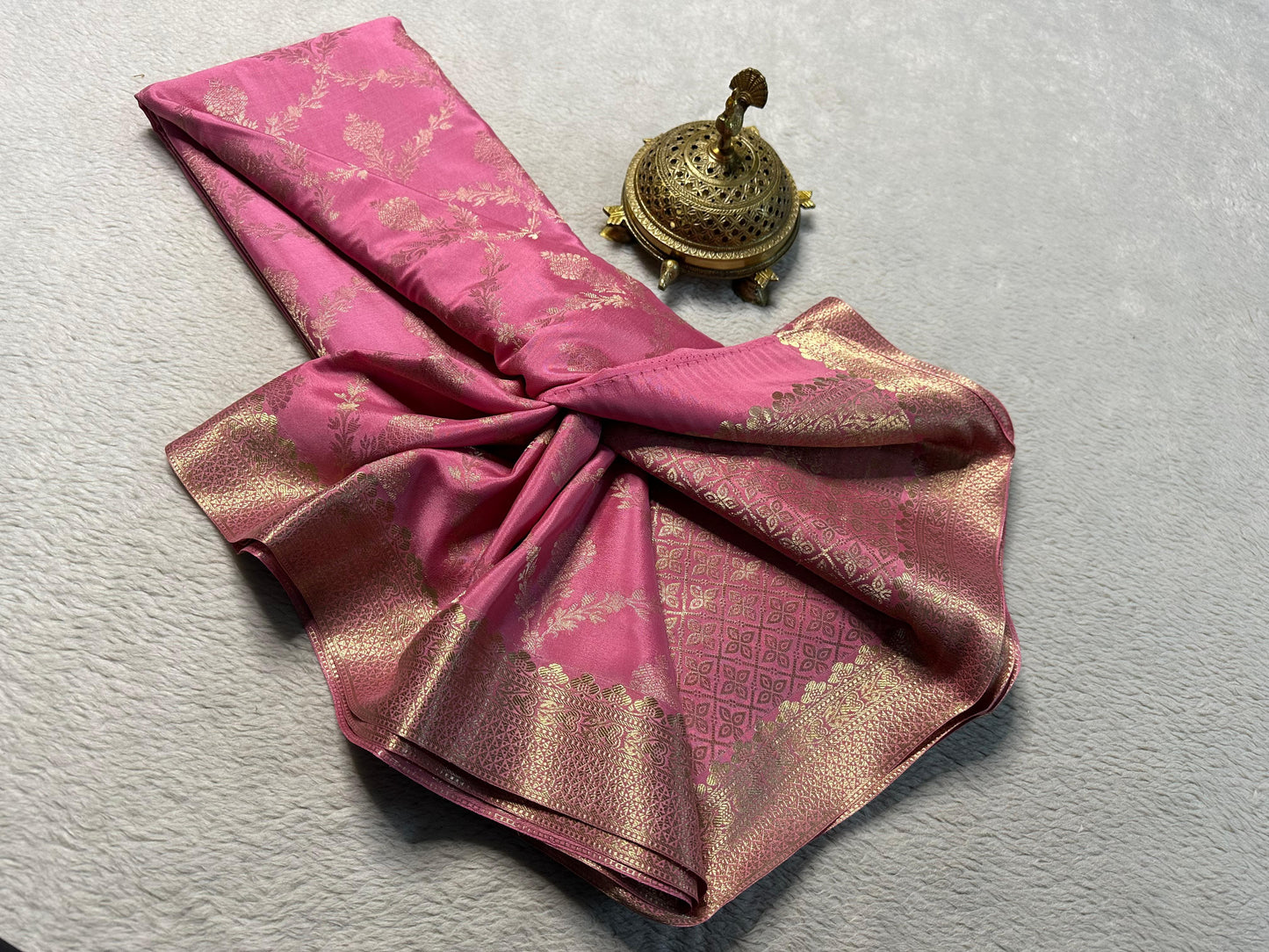 Mysore Pure Crepe Silk: Wrapped in Royalty