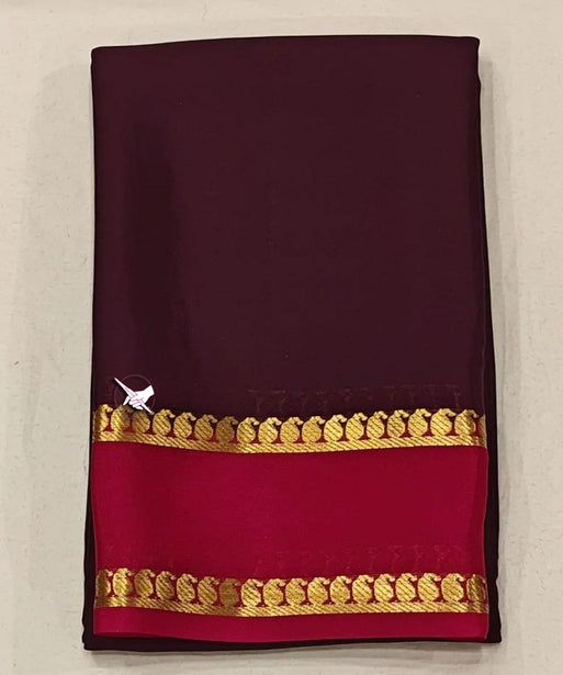 Radiance Unveiled: Signature with this Crepe Mysore Silk