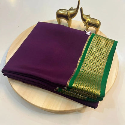 Golden Grace of Mysore Silk Sarees