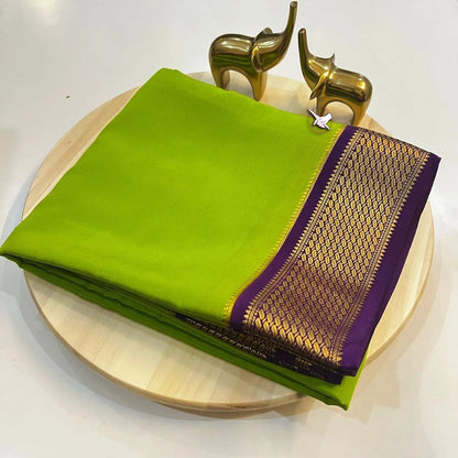 Golden Grace of Mysore Silk Sarees