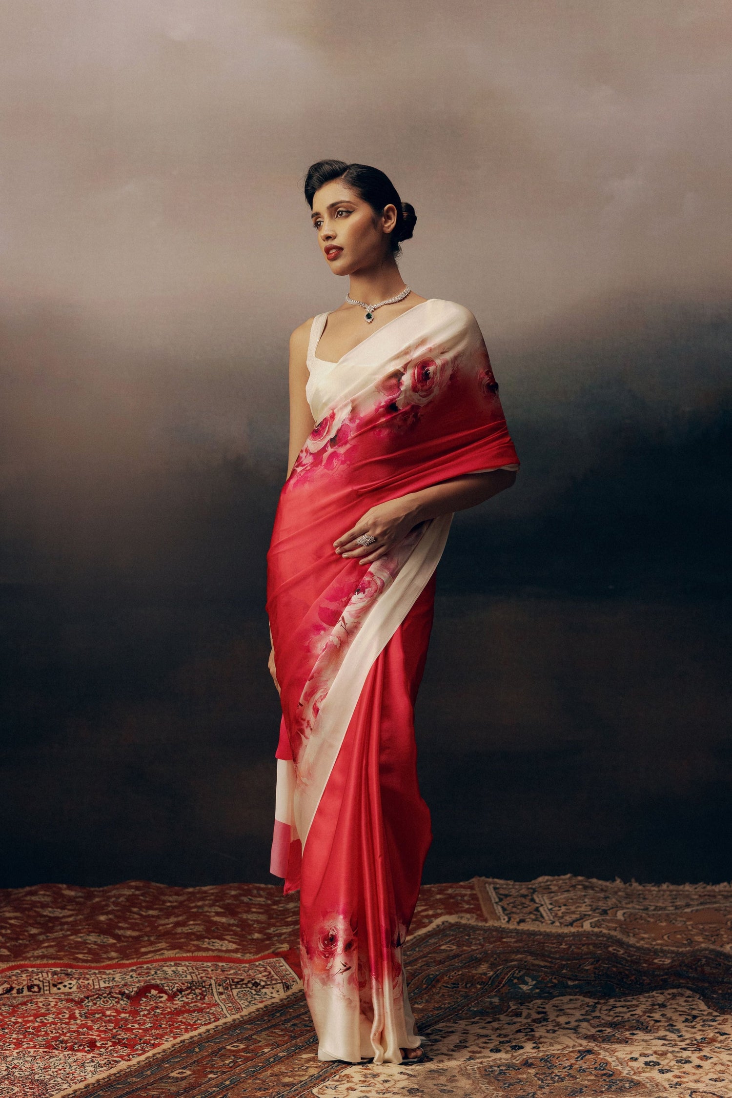 Buy Sonia Rani Pink Satin Silk Saree | Premvastra