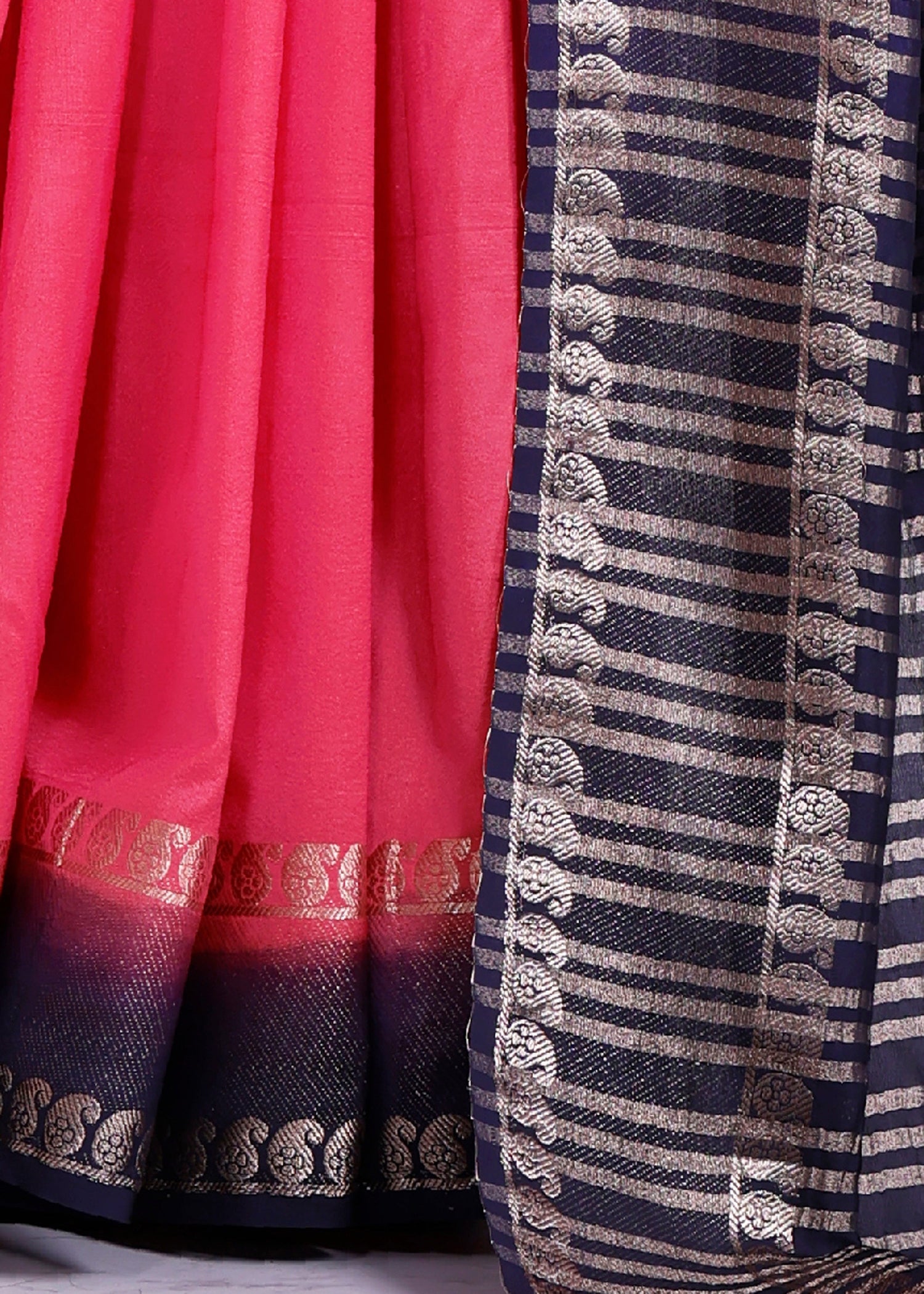 Ethnic Mysore Crepe Silk Saree With Sleek Finish