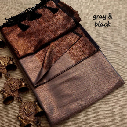 ✩ ꧁Twiffy Kubera Silk Saree For Women꧂✩