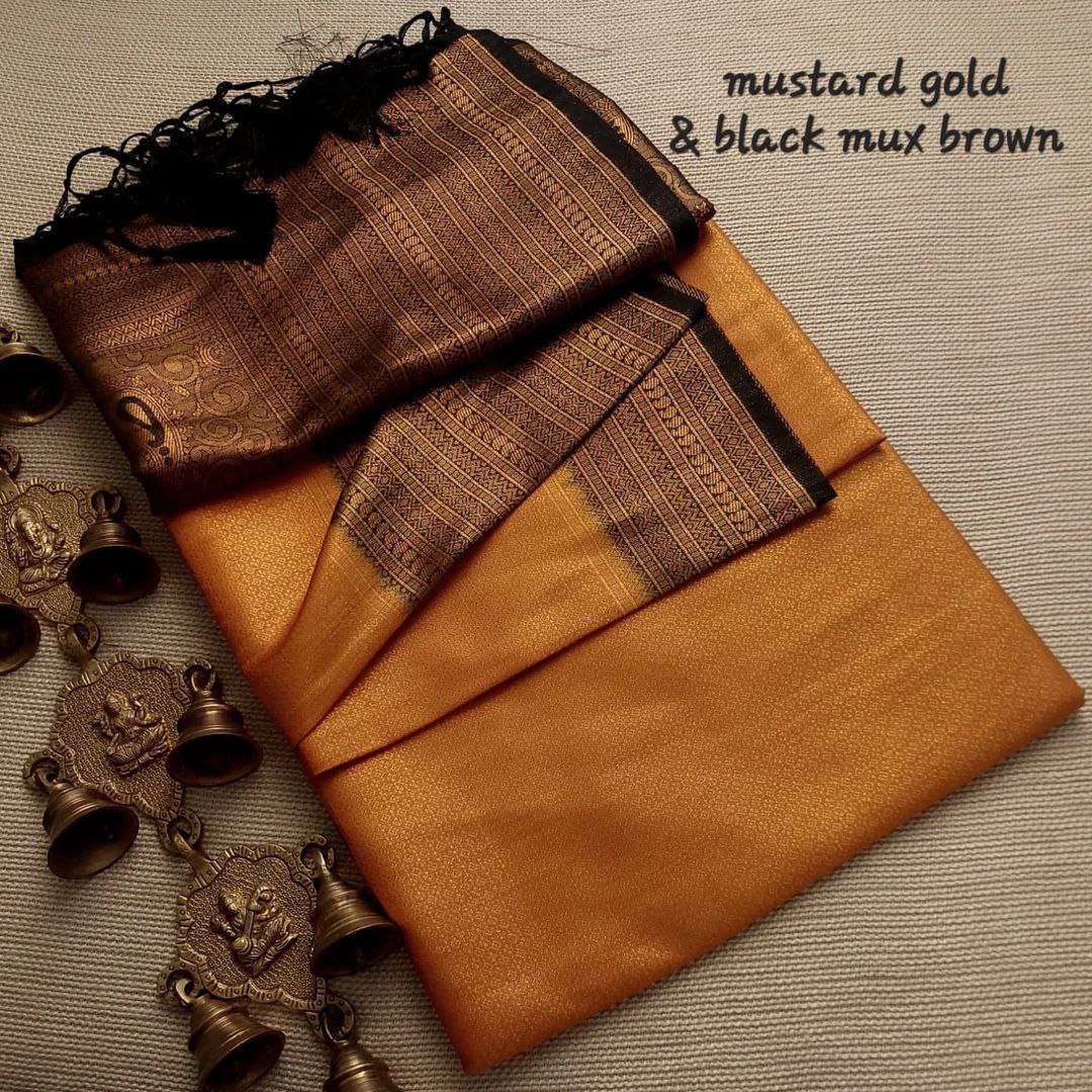 ✩ ꧁Twiffy Kubera Silk Saree For Women꧂✩