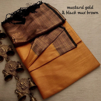 ✩ ꧁Twiffy Kubera Silk Saree For Women꧂✩