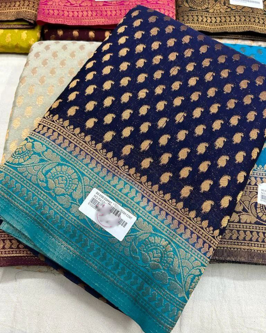 Latest Fancy Designer Rich Pallu Soft Silk Saree