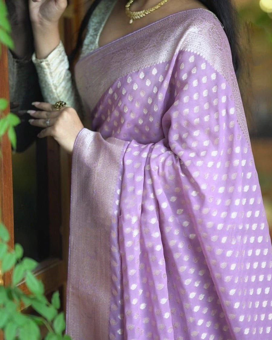 Royal Soft Silk Saree With Fancy Designer Pallu And Blouse