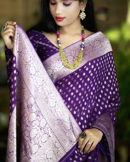 Latest Fancy Designer Rich Pallu Soft Silk Saree