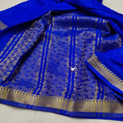 Beautiful Pure Mysore silk sarees having elegant  border