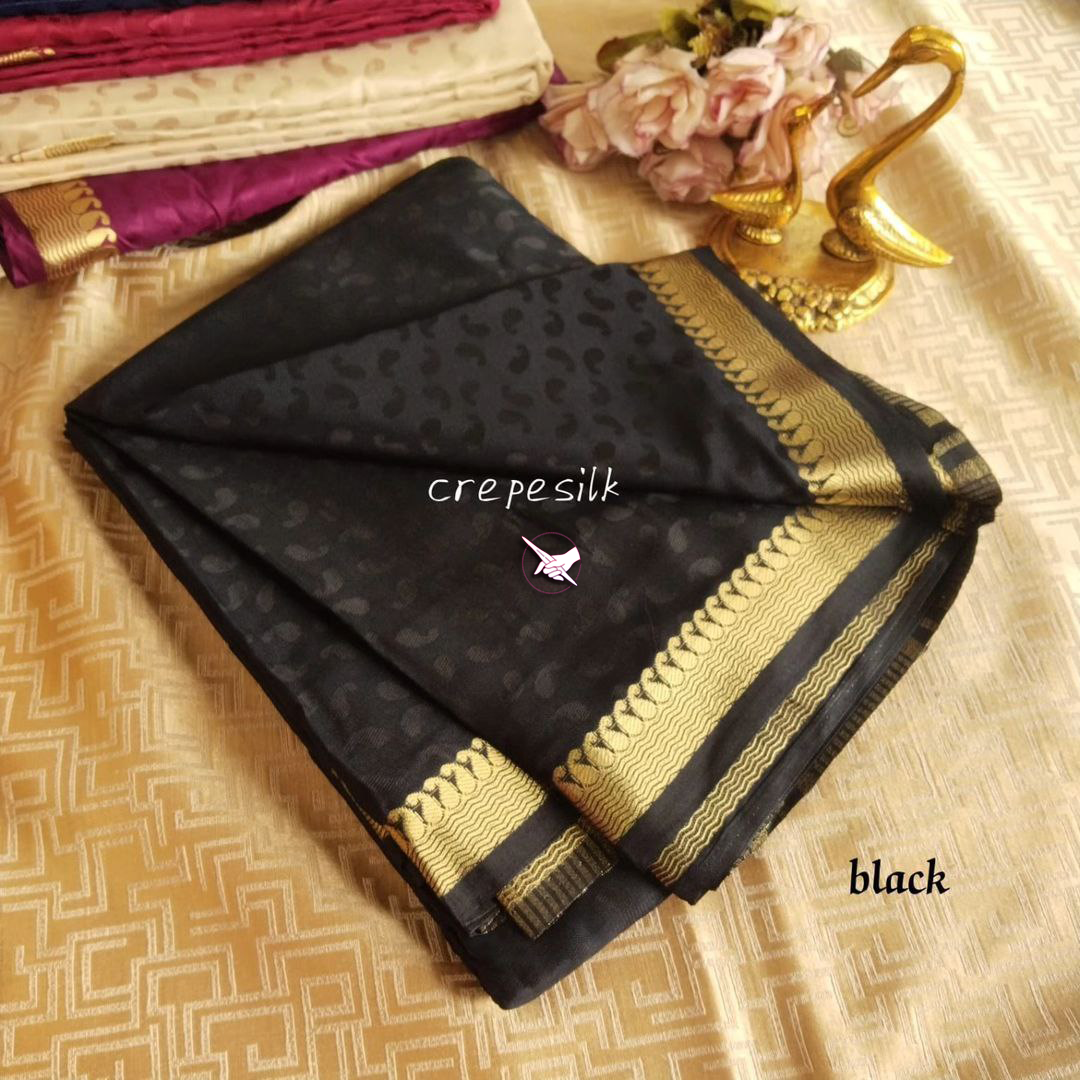 Timeless Mysore Silk Saree With Subtle Plain Finish