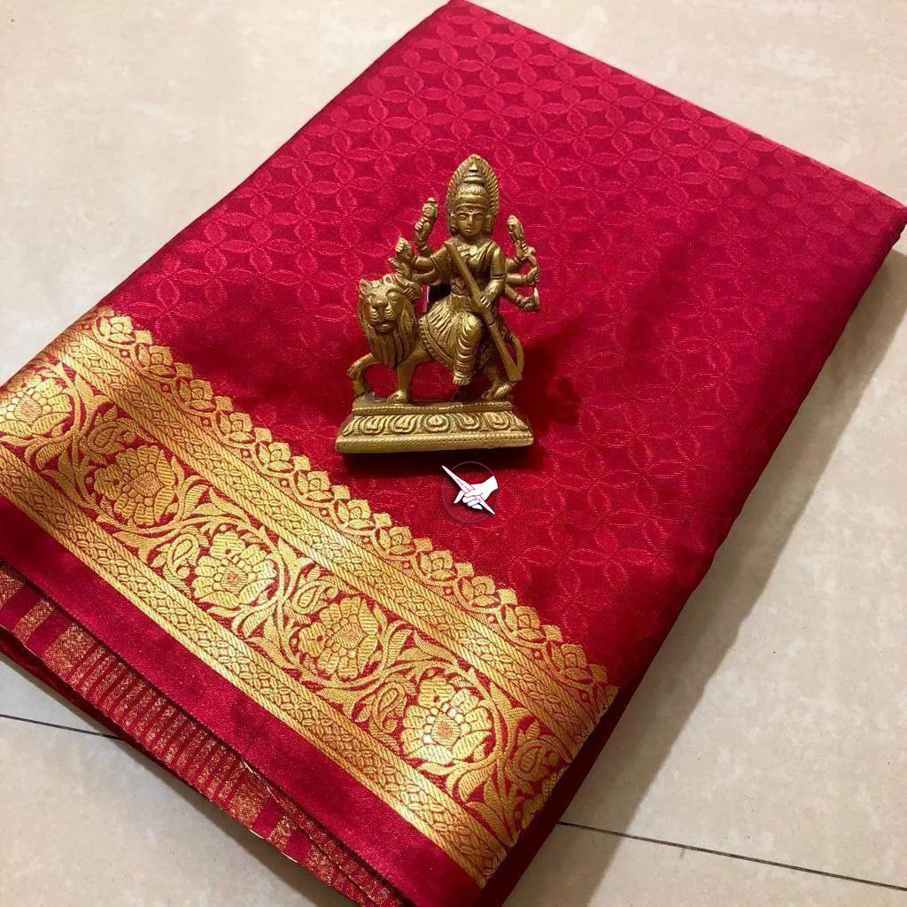 Festival Perfect Mysore Silk Saree With Plain Body