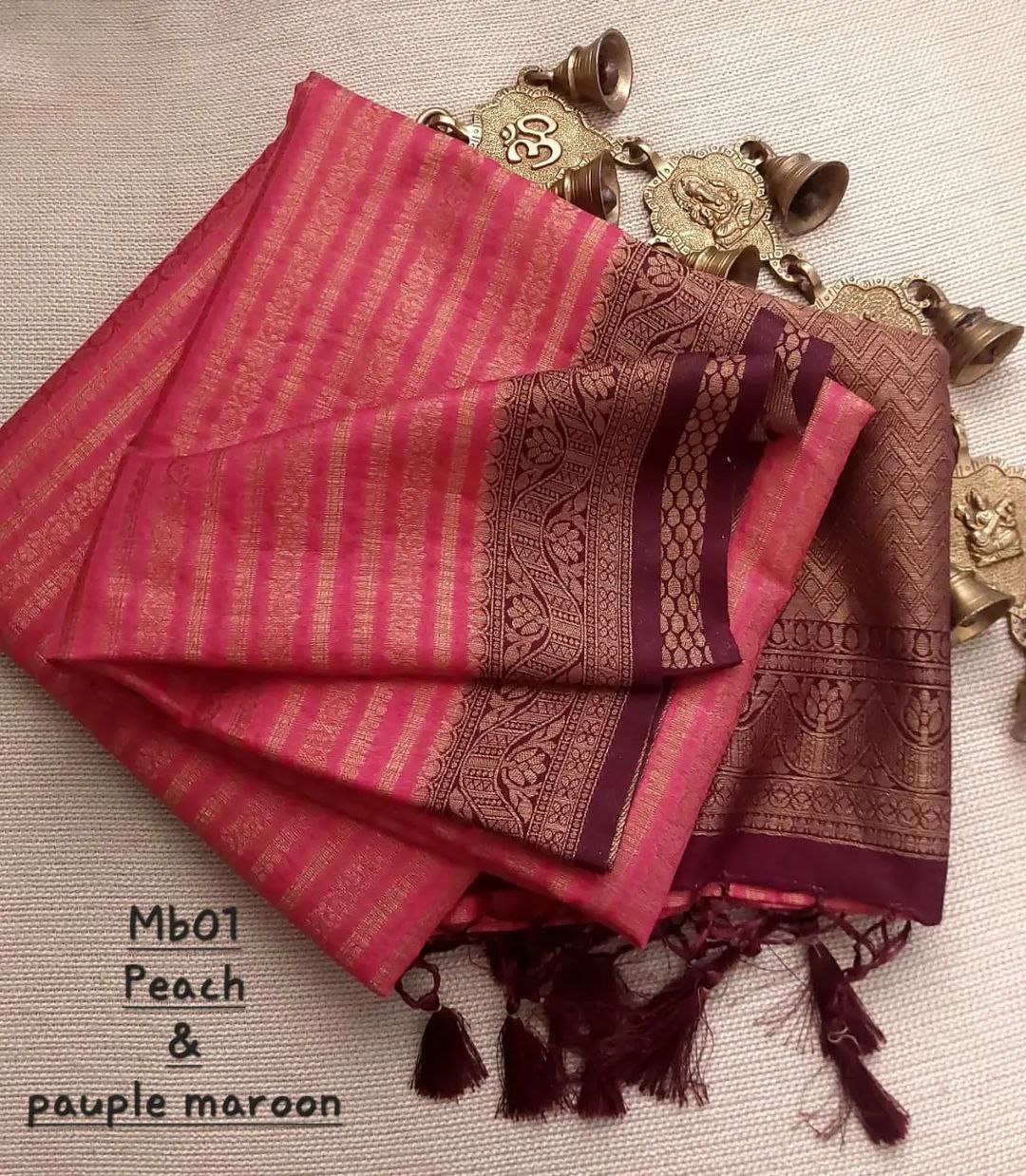 Pink Rich And Soft Kubera Silk Saree