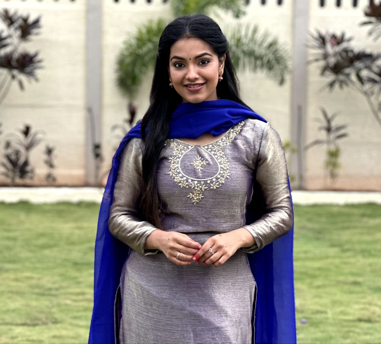 Glamorous Fancy Crush Readymade Kurti With Dupatta