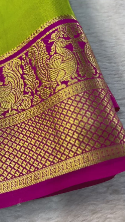 Timeless Luxury: The Mysore Silk Saree