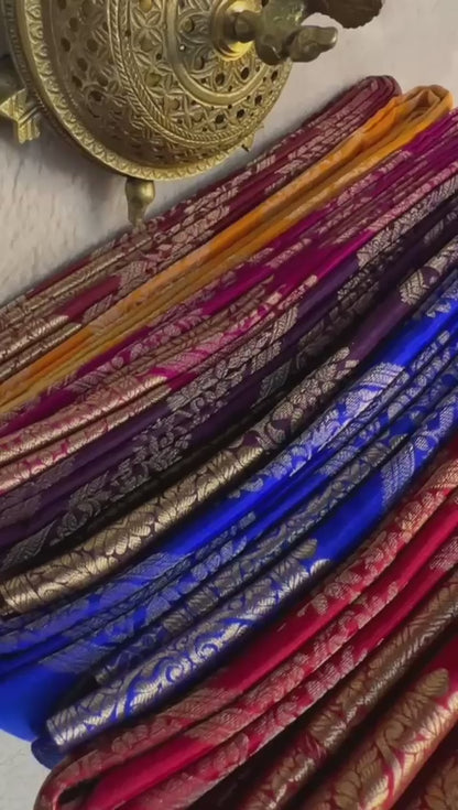 Brocade Silk Saree: The Royal Elegance